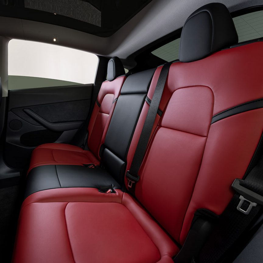 COKYIS Auto Sitzbezug für Tesla Model Y 2021 2022 2023